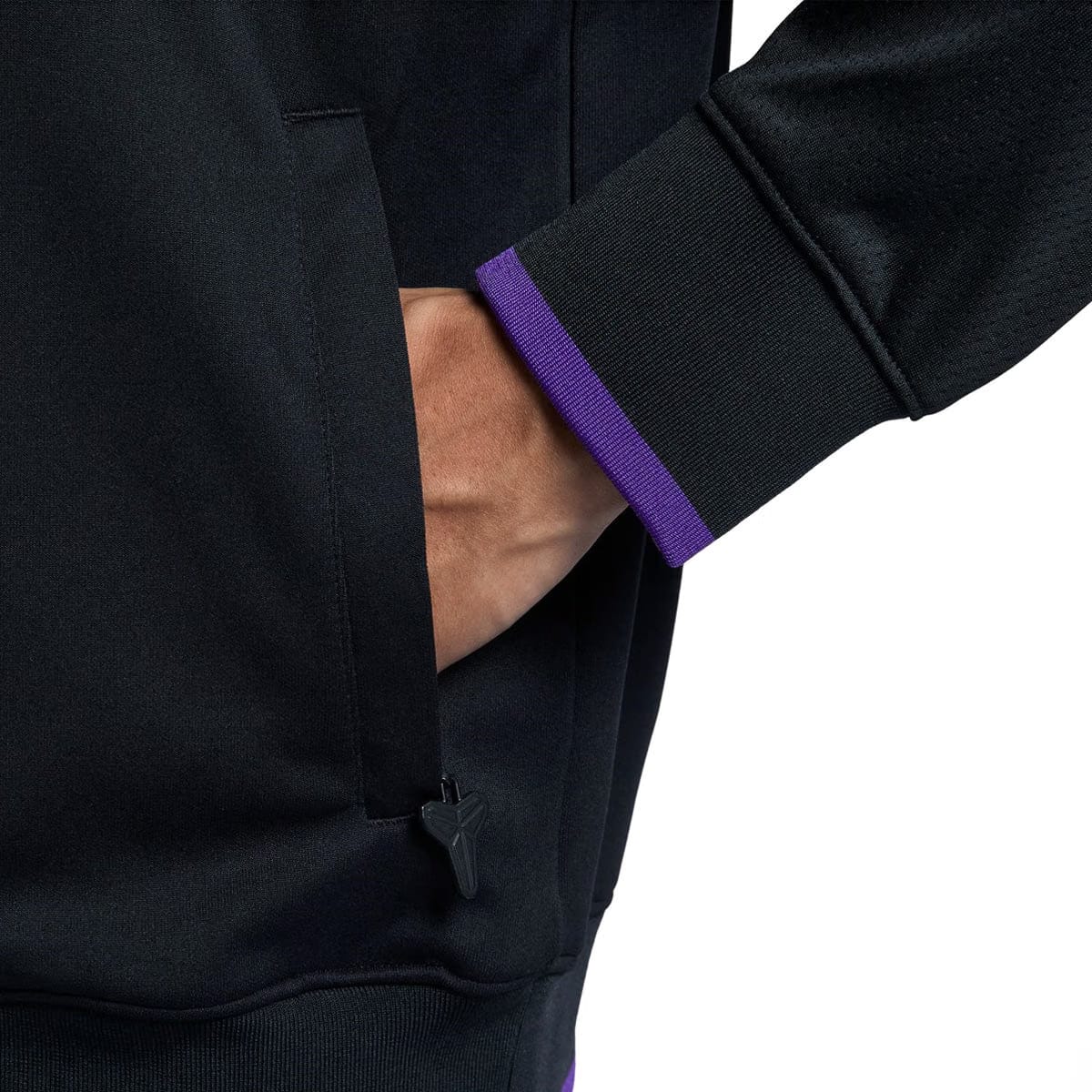 Nike Kobe Dri Fit Basketball Jacket 'Black Field Purple'