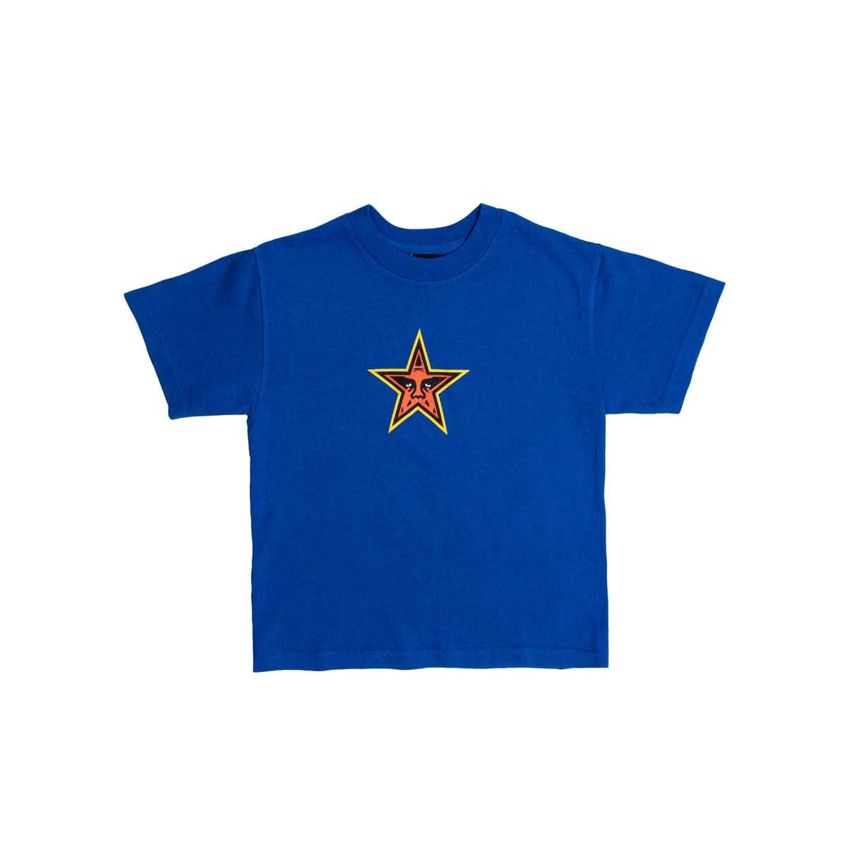 Obey Kids Star Face Tee 'Cobalt Blue'