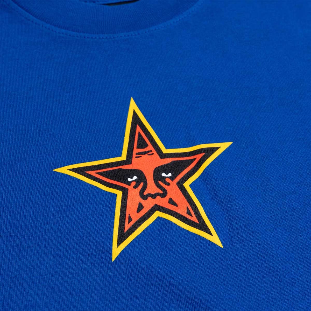 Obey Kids Star Face Tee 'Cobalt Blue'