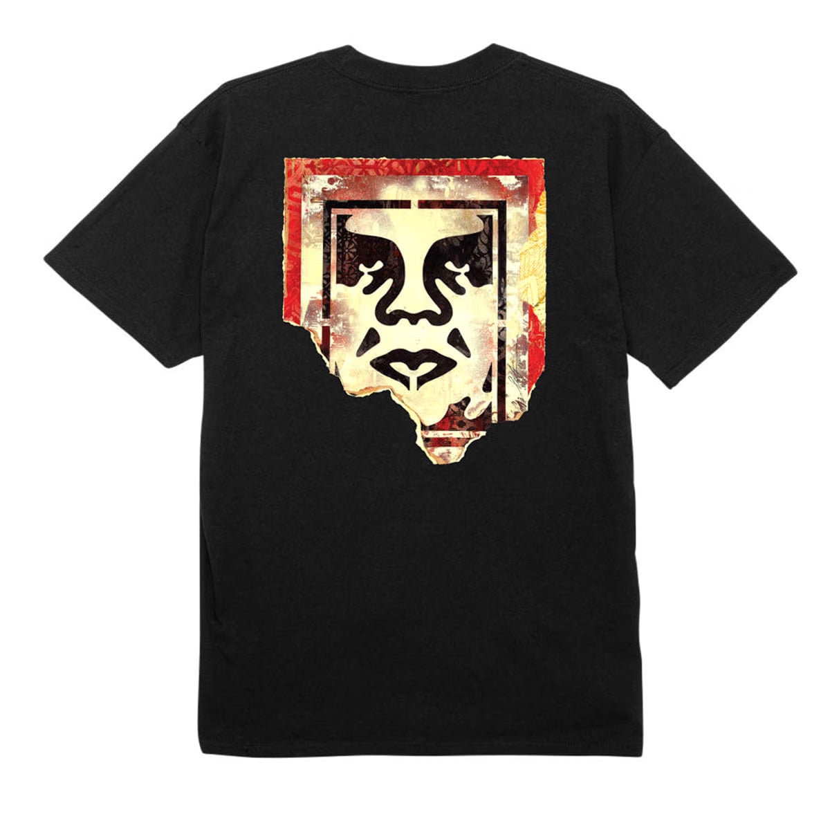 Obey Ribbed Icon Tee 'Black'