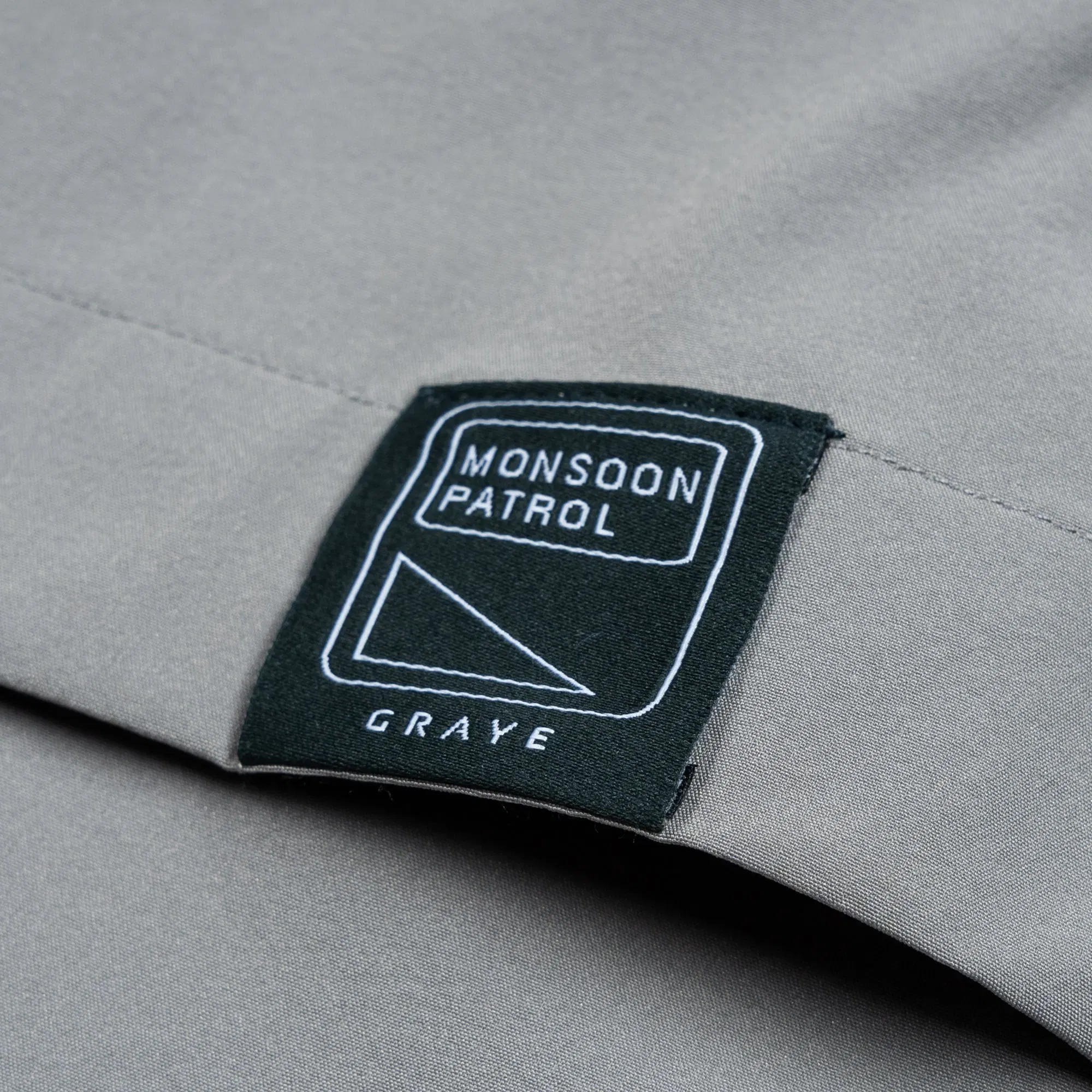 MONSOON PATROL + Graye Hooded Blazer 'Cement'