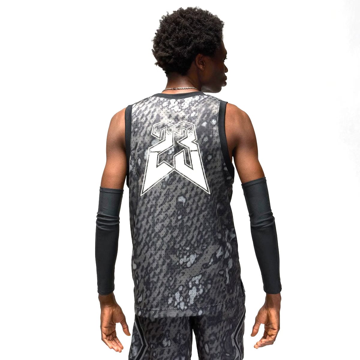 Air Jordan Sports Dri-Fit Mesh Jersey 'Black'