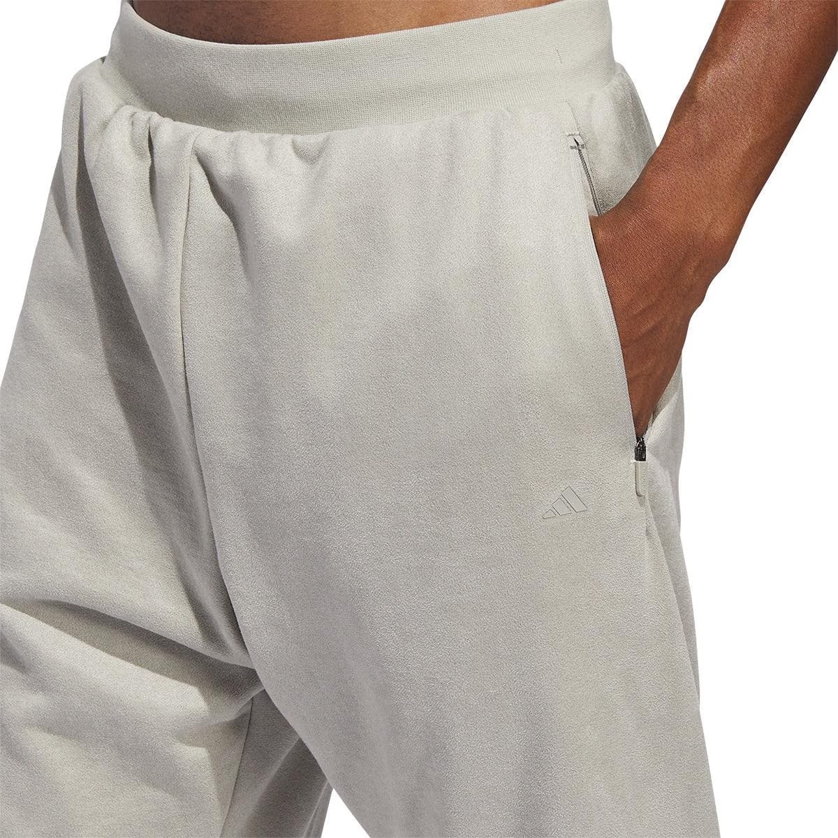 adidas Performance Sueded Sweatpants 'Sesame'