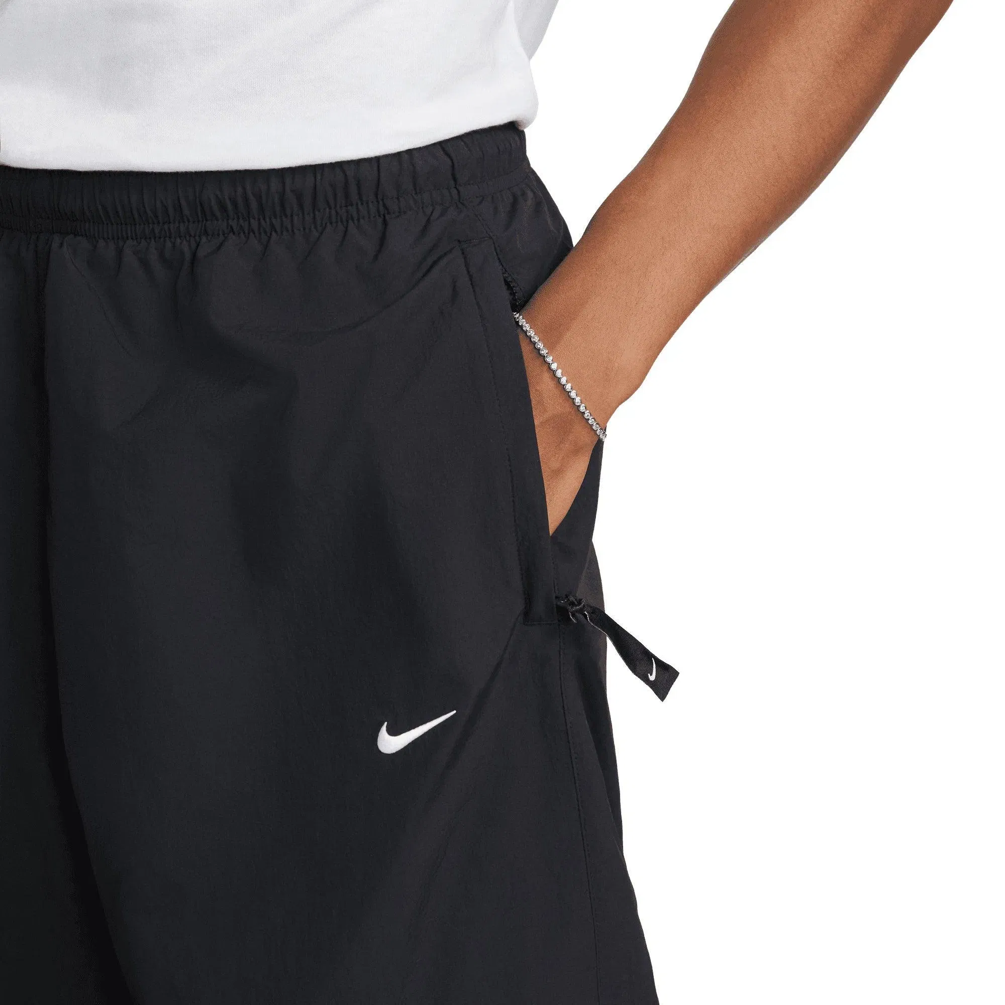Nike Solo Swoosh Track Pants 'Black'