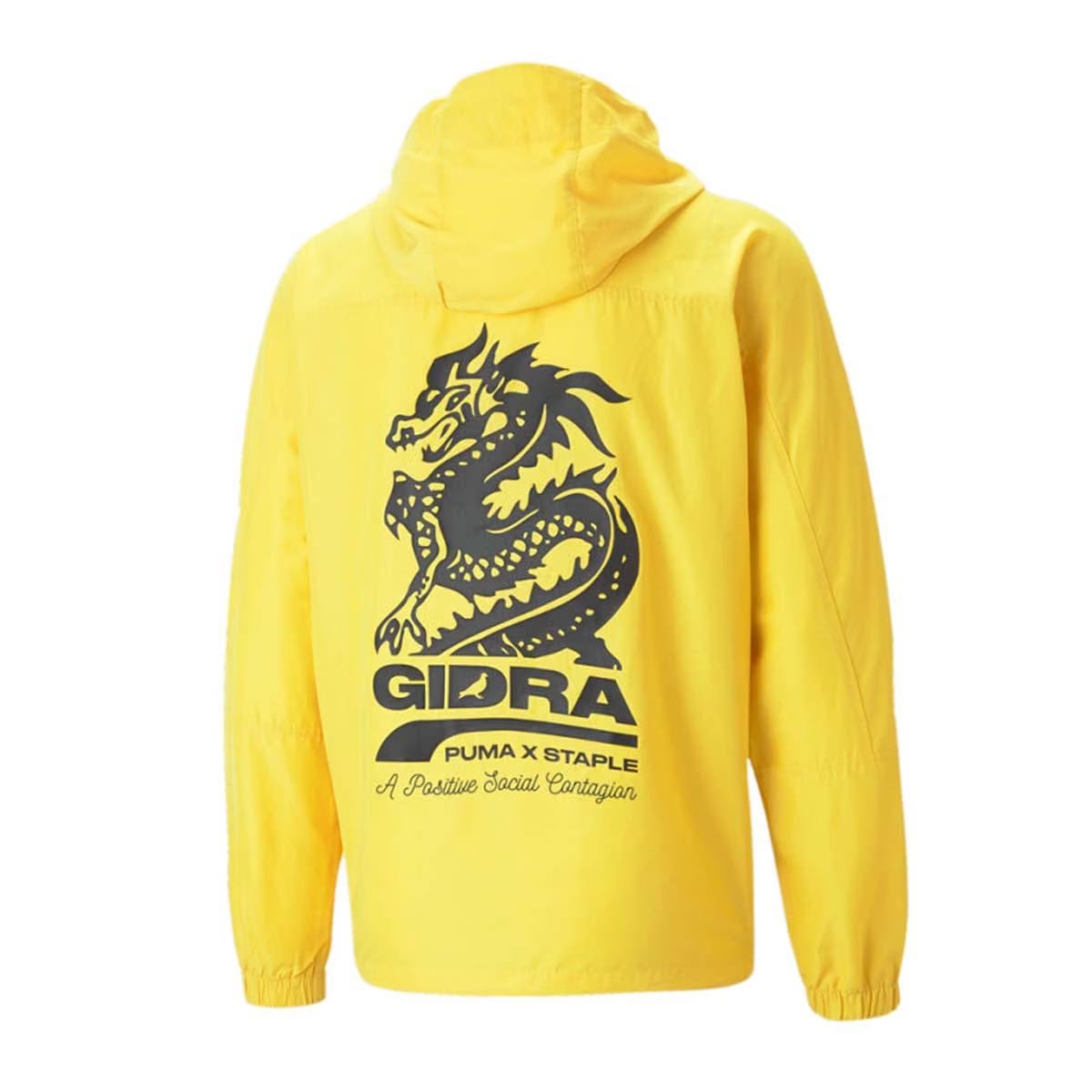 Puma + STAPLE Gidra Anorak Jacket 'Sun Ray Yellow'