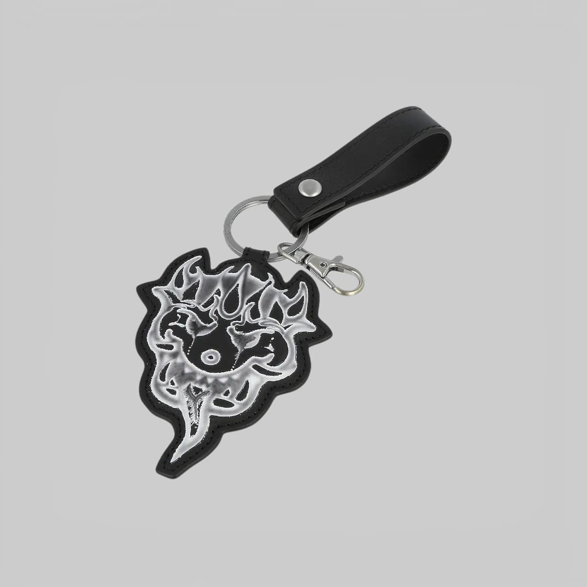 Y-3 X CHITO Leather Keychain - Black