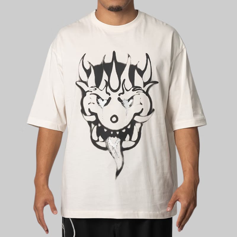 Y-3 X CHITO Graphic T-Shirt - Chalk White