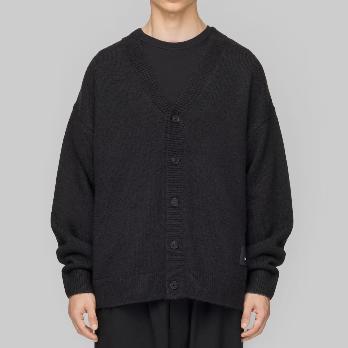 Y-3 X CHITO Graphic Knit Cardigan - Black