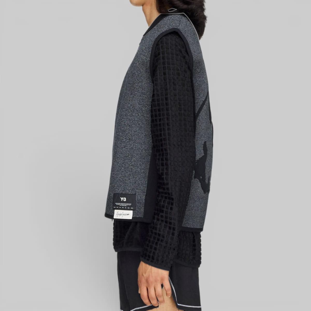 Y-3 X CHITO Graphic Running Vest - Black