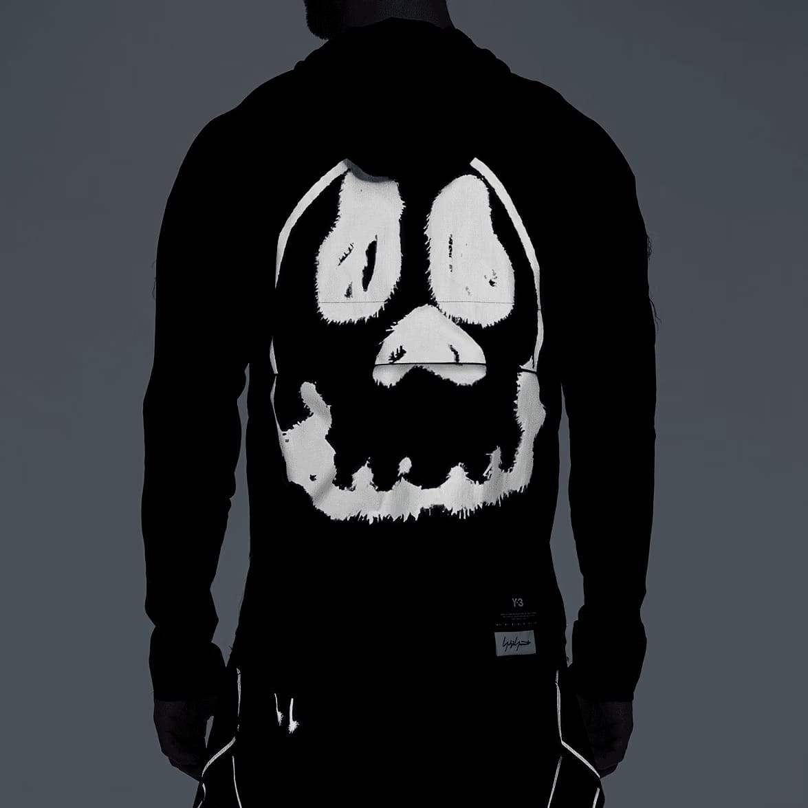 Y-3 X CHITO Graphic Running Jacket - Black