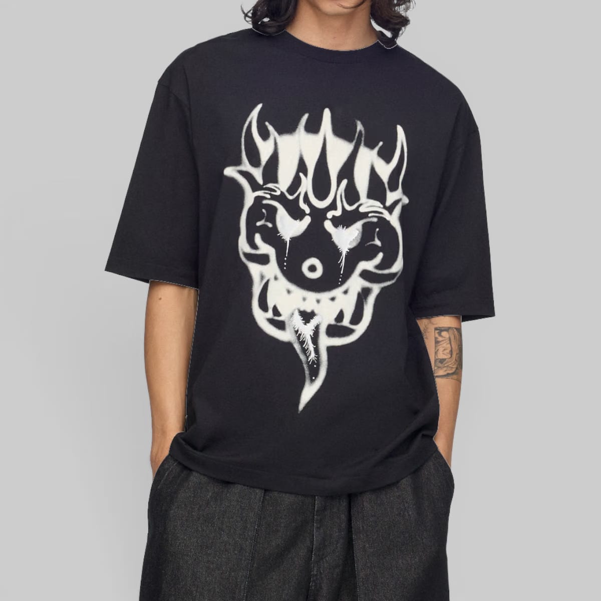 Y-3 X CHITO Graphic T-Shirt - Black