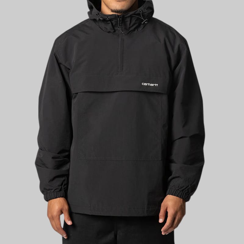 Carhartt WIP Windbreaker Jacket - Black/White