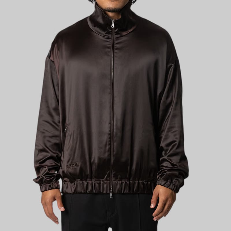adidas Y-3 by Wales Bonner Satin Jacket - Aurora Coffee
