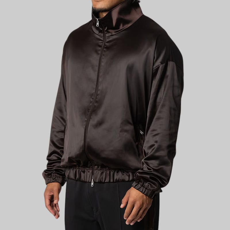 adidas Y-3 by Wales Bonner Satin Jacket - Aurora Coffee