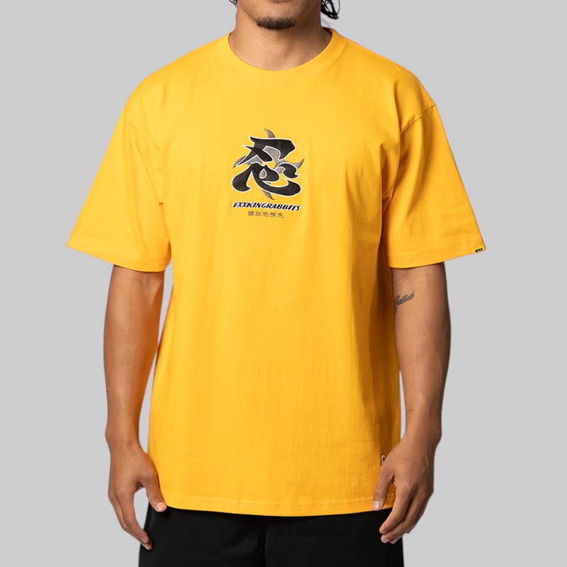 FR2 Ninja-Rabbit T-Shirt - Yellow