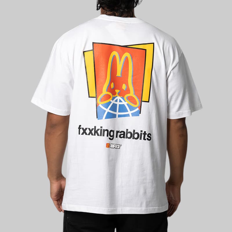 FR2 Rabbit Logo T-Shirt - White