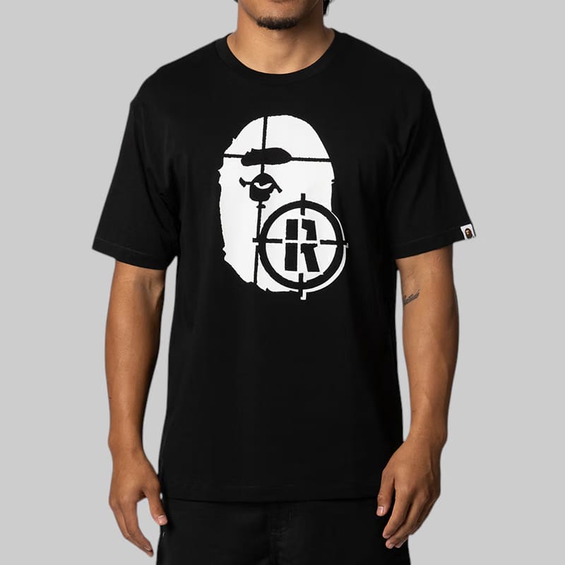 BAPE Hunting Ape Head T-Shirt - Black
