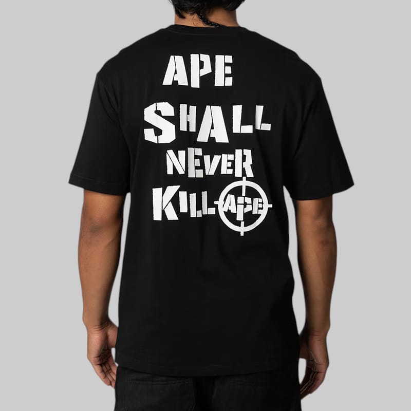 BAPE Hunting Ape Head T-Shirt - Black