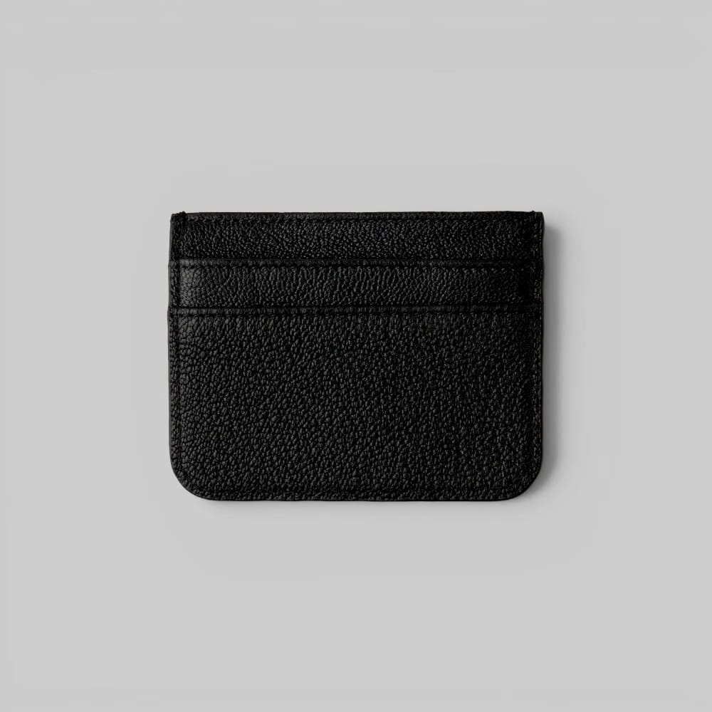 THUG CLUB TC Leather Card Holder - Black