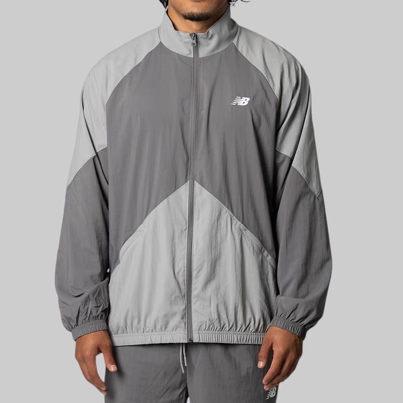 New Balance Sport Legacy Jacket - Castlerock/Slate Grey