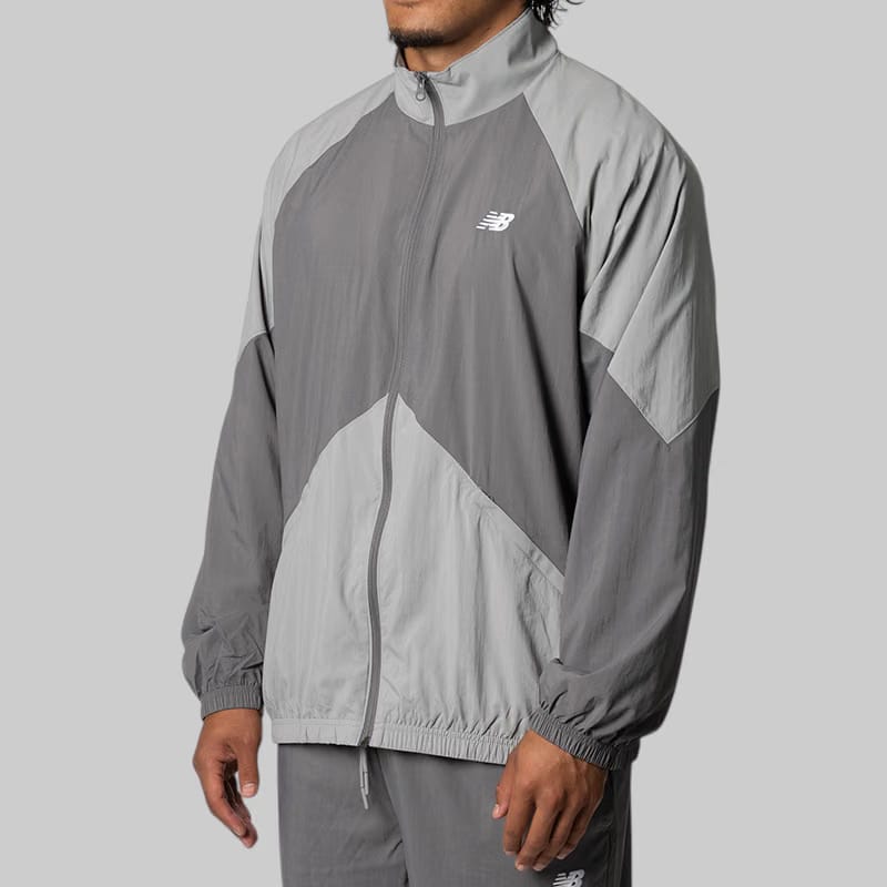 New Balance Sport Legacy Jacket - Castlerock/Slate Grey