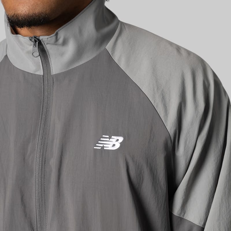 New Balance Sport Legacy Jacket - Castlerock/Slate Grey