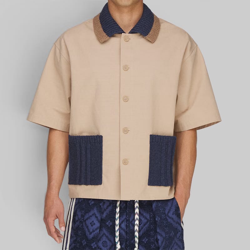adidas X CLOT By Edison Chen Shirt - Warm Sandstone