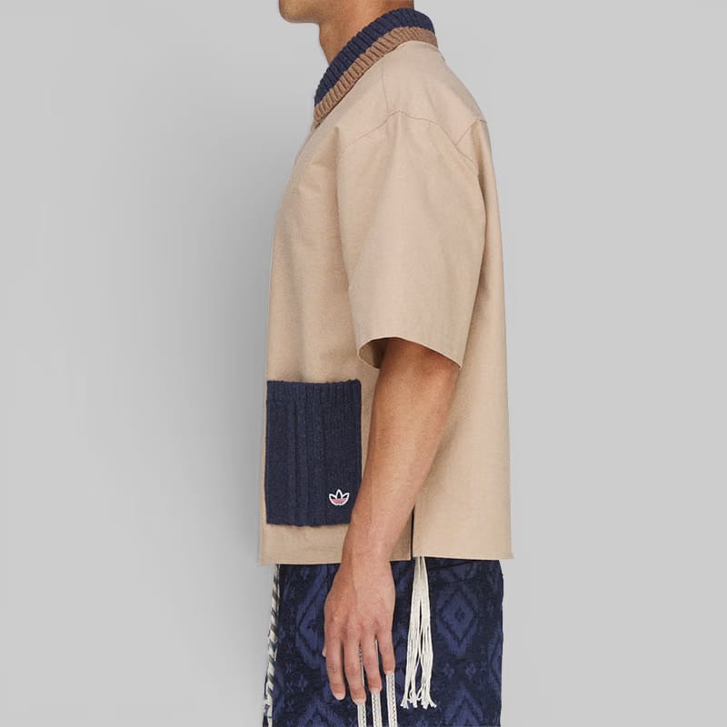adidas X CLOT By Edison Chen Shirt - Warm Sandstone