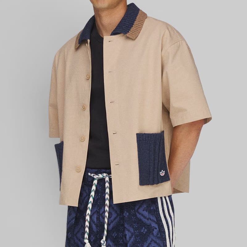 adidas X CLOT By Edison Chen Shirt - Warm Sandstone