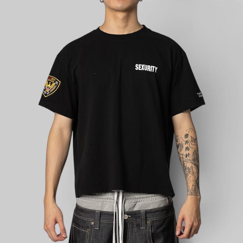 Protocol Index Sexurity Washed T-Shirt - Black