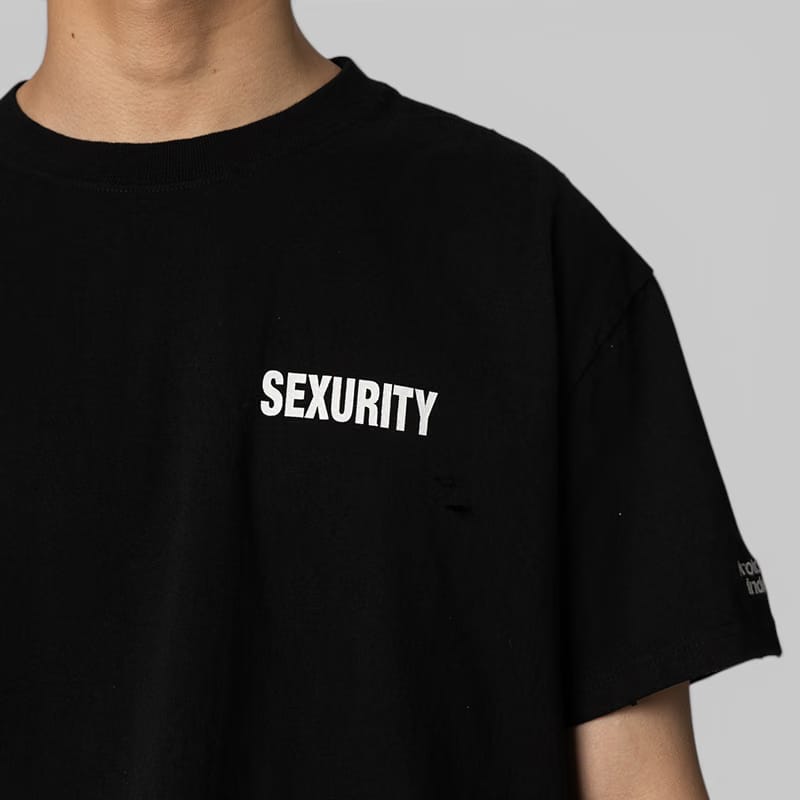 Protocol Index Sexurity Washed T-Shirt - Black