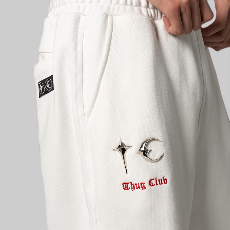THUG CLUB TC Heavy Jogger Pant - White