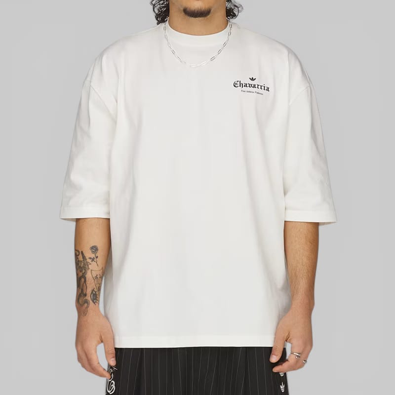 adidas X Willy Chavarria Logo T-Shirt - Off White