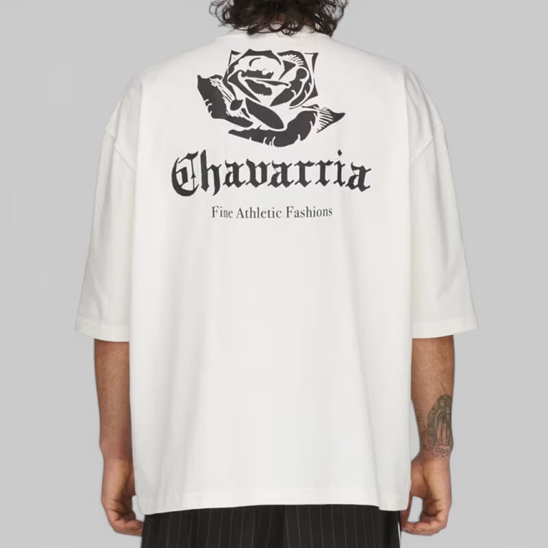 adidas X Willy Chavarria Logo T-Shirt - Off White