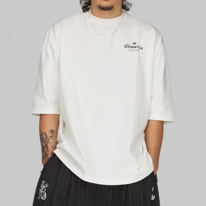 adidas X Willy Chavarria Logo T-Shirt - Off White