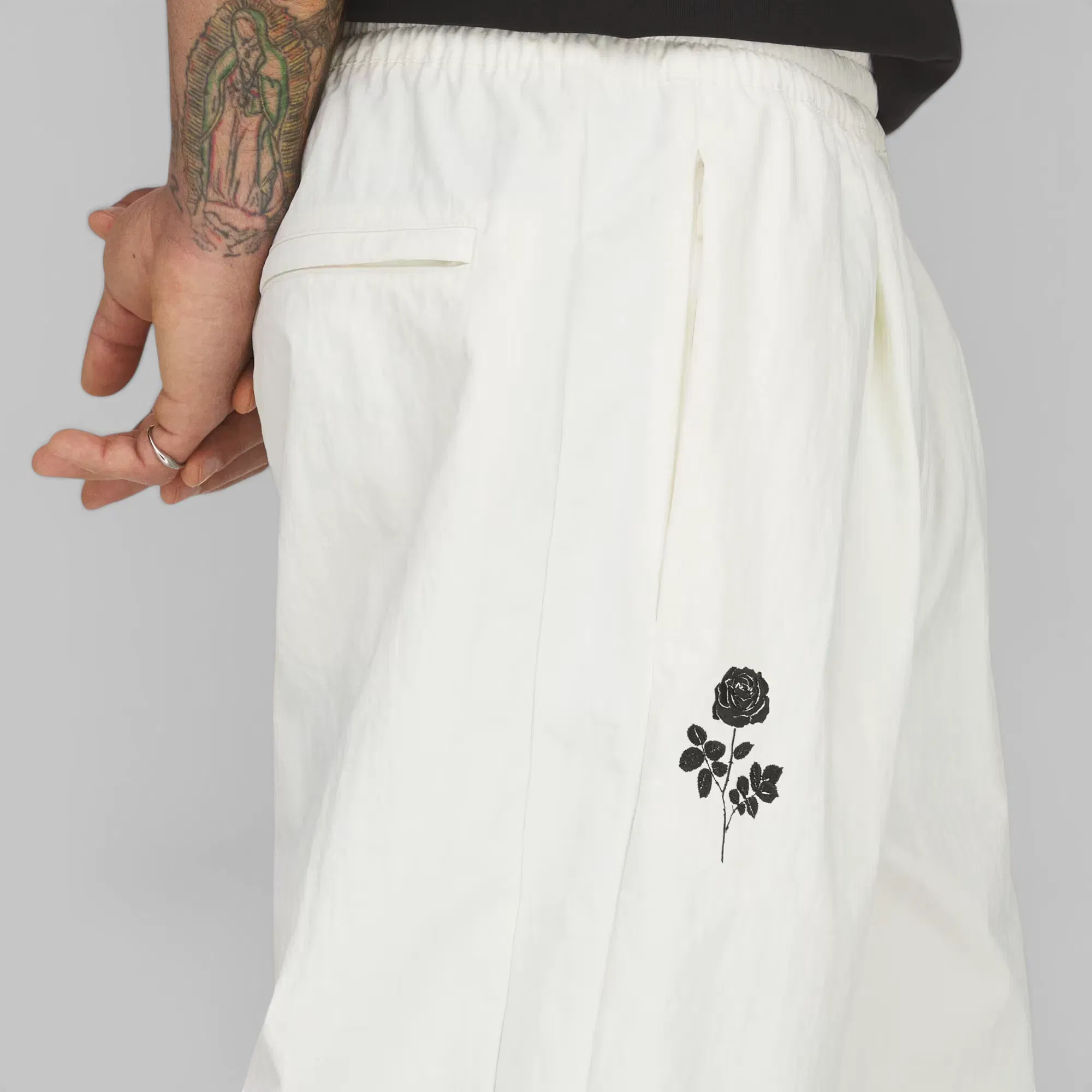 adidas X Willy Chavarria Woven Track Pant - Off White
