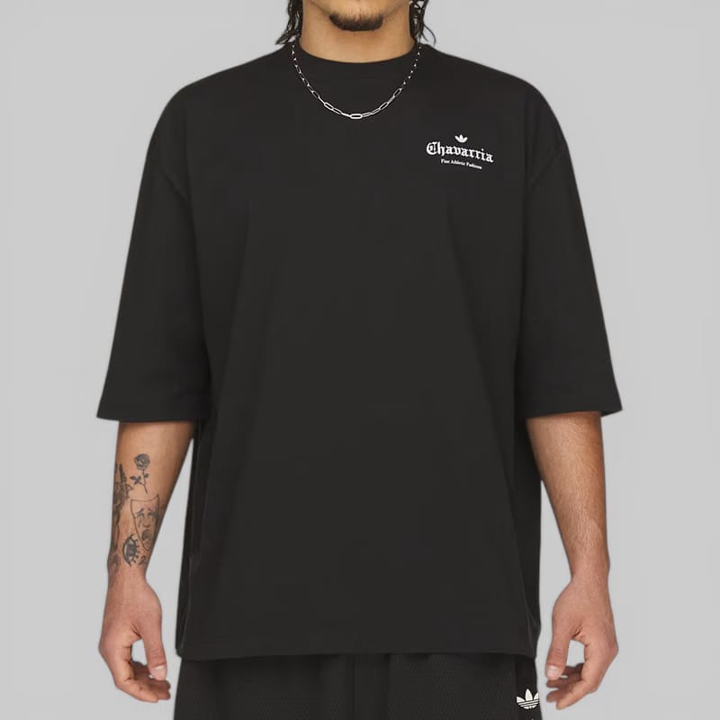 adidas X Willy Chavarria Logo T-Shirt - Black