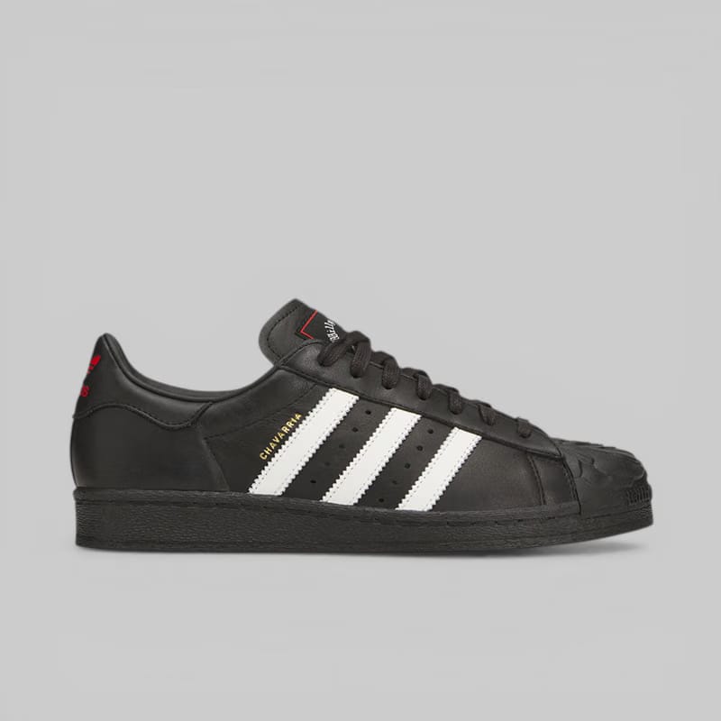 adidas X Willy Chavarria Superstar - Black/White/Red