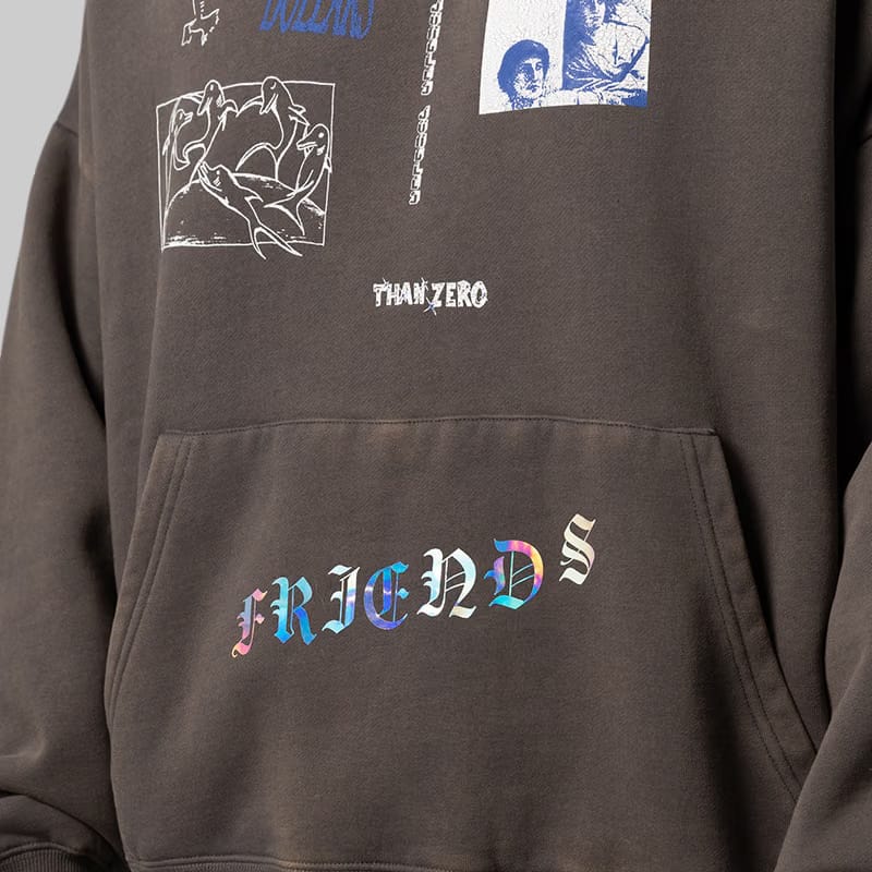 Jungles Jungles Zero Dollars Hoodie - Vintage Grey