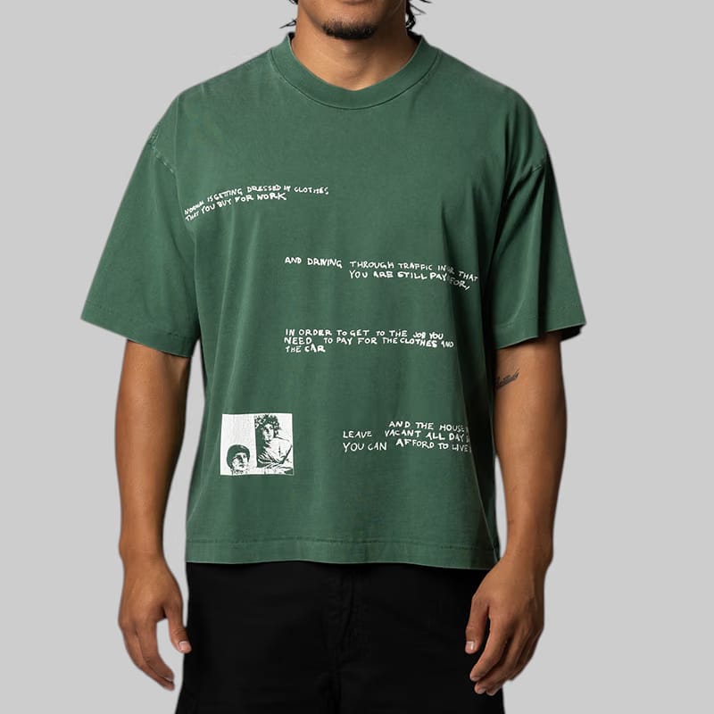 Jungles Jungles Normality T-Shirt - Vintage Green