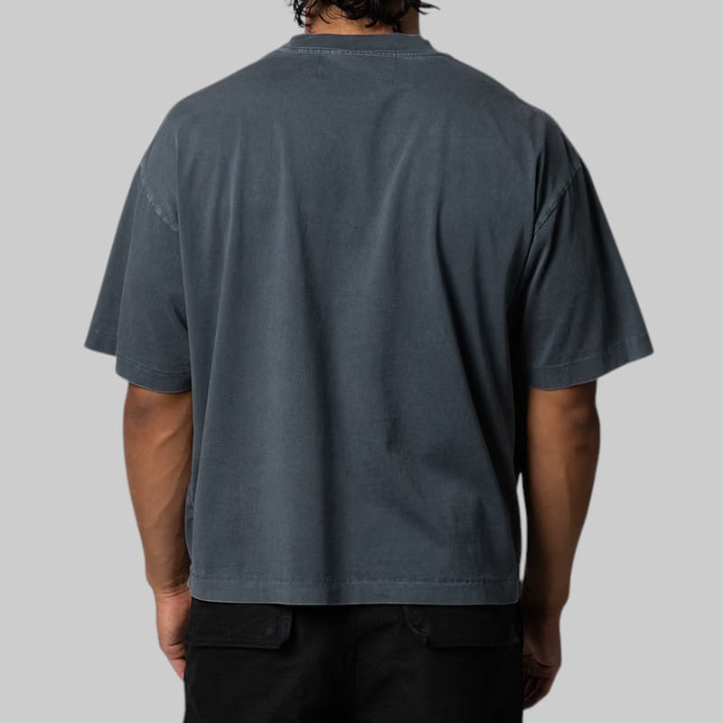 Jungles Jungles I'd Rather T-Shirt - Vintage Blue