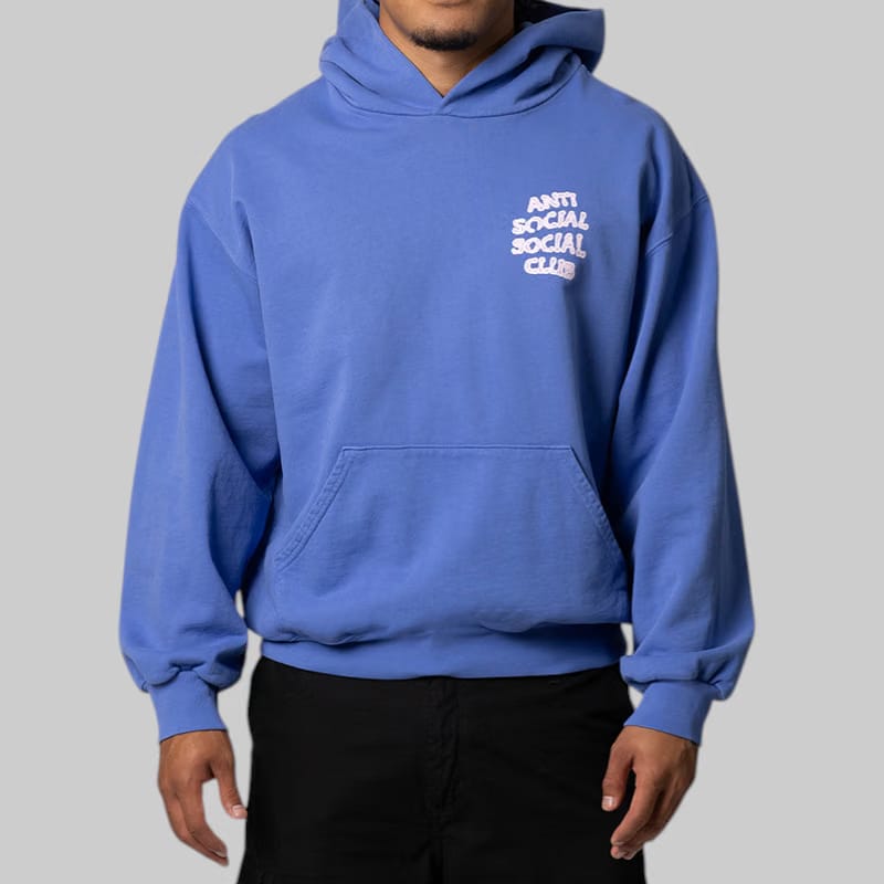 ANTI SOCIAL SOCIAL CLUB I Glow In The Dark Hoodie - Purple