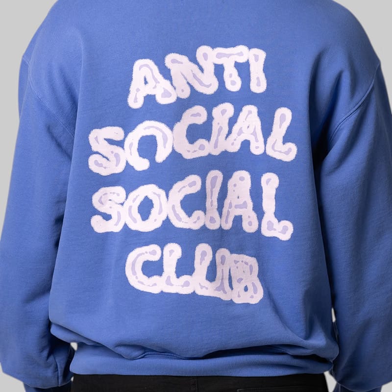 ANTI SOCIAL SOCIAL CLUB I Glow In The Dark Hoodie - Purple