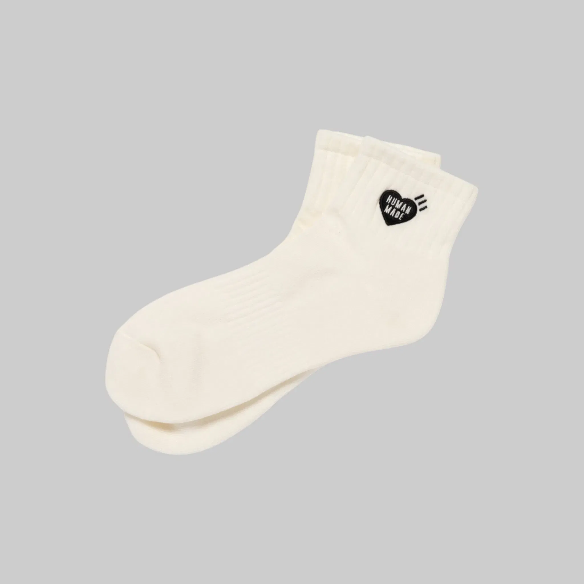 Human Made Pile Short Socks - White
