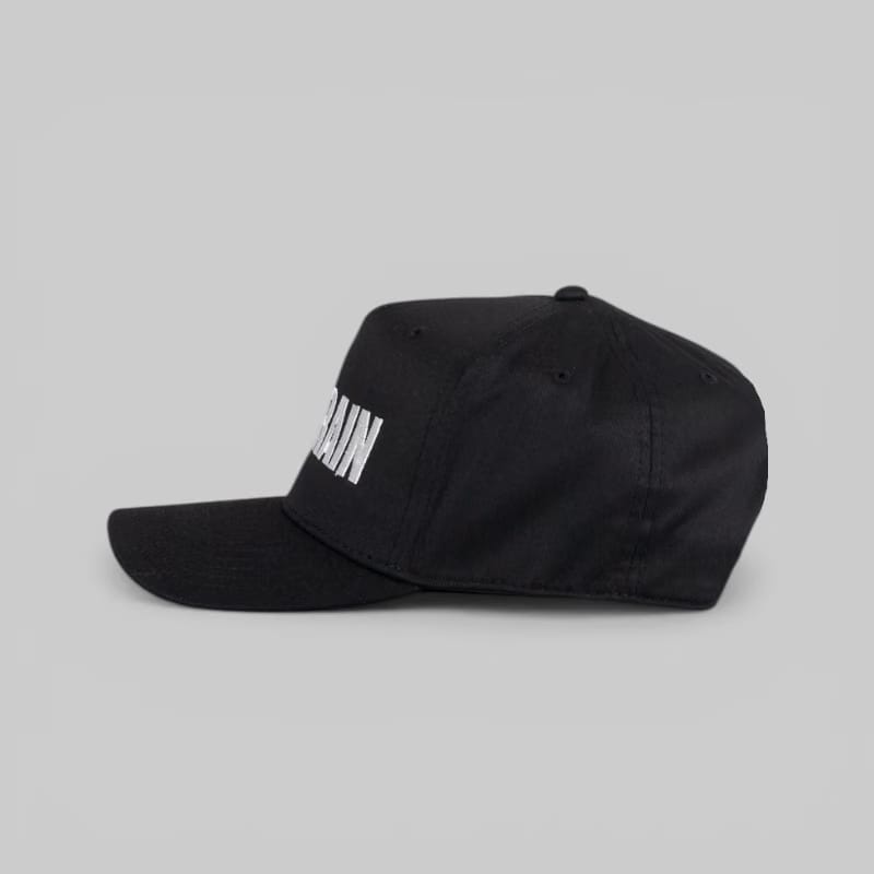 Fucking Awesome No Brain 6 Panel Snapback - Black