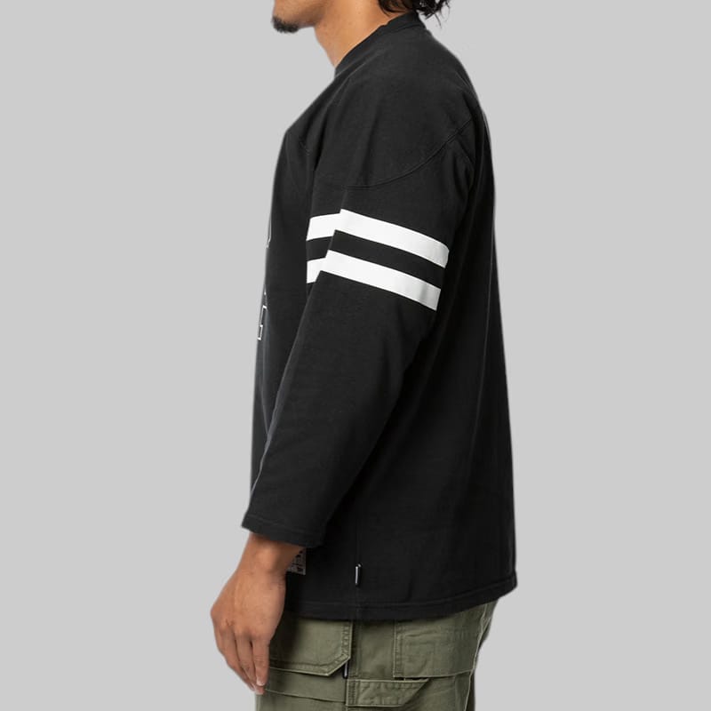 Neighborhood Football Long Sleeve Shirt - Black