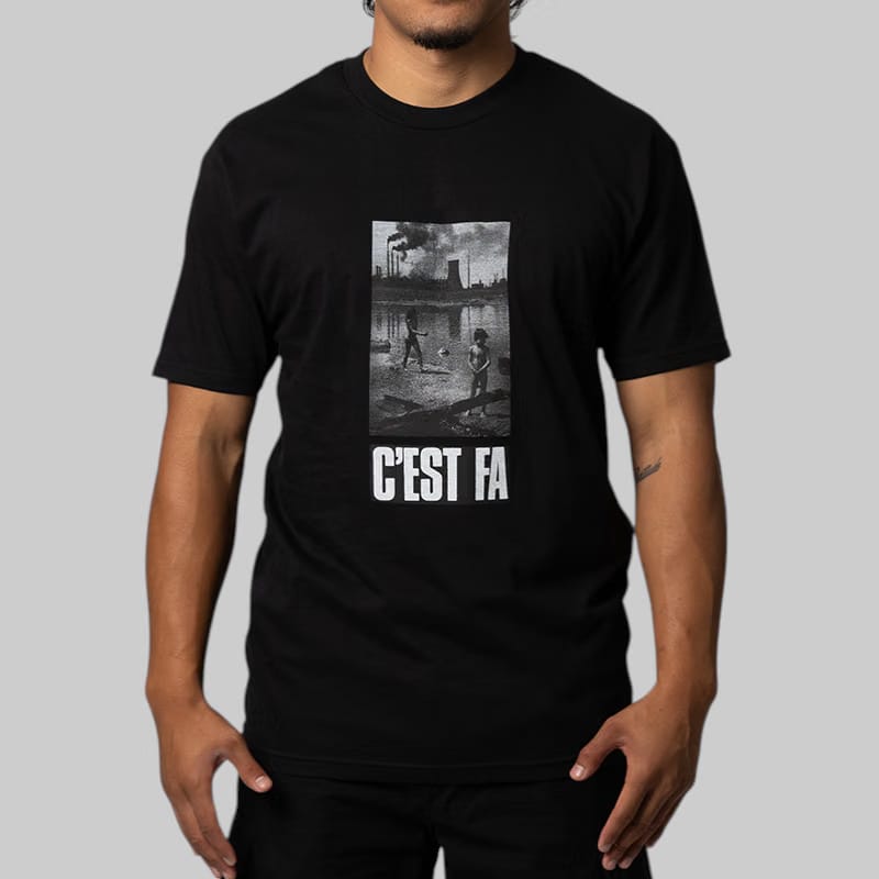 Fucking Awesome C-Est Fa T-Shirt - Black