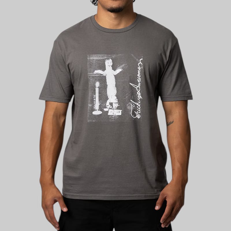 Fucking Awesome Misanthropy T-Shirt - Graphite