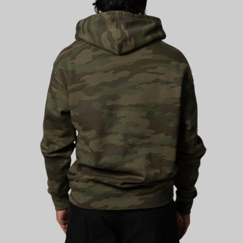 Fucking Awesome Blackletter Logo Zipped Hoodie - Camo