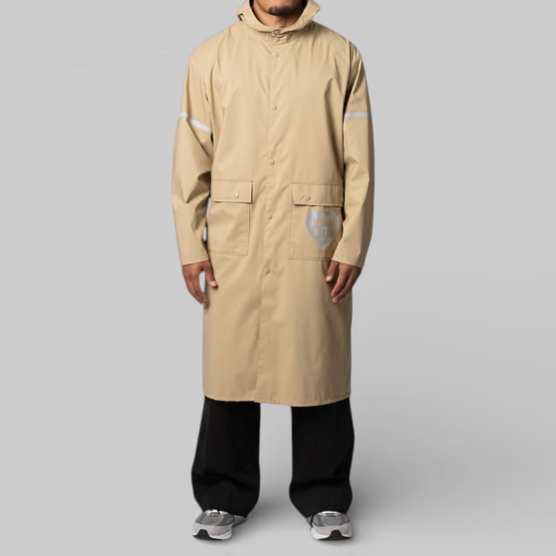 Human Made Packable Rain Coat - Beige